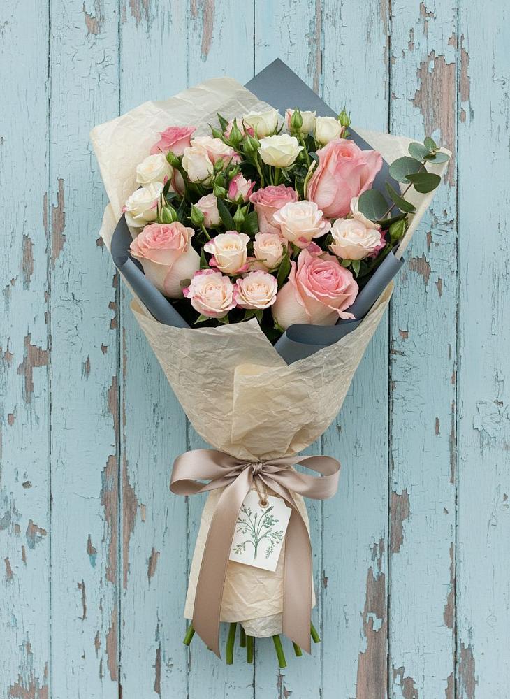 Букет цветов из: Розы в Вельяминово