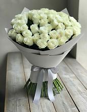 Букет 35 Белых роз в Вельяминово