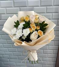 Букет цветов из:  Розы и Хризантемы в Вельяминово