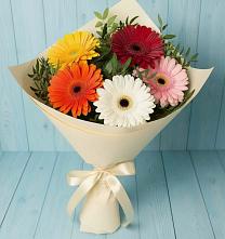Букет цветов из:  Герберы в Вельяминово