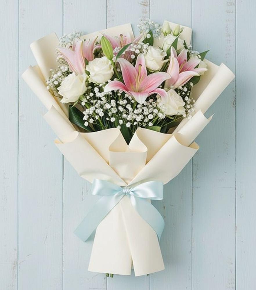 Букет цветов из: Лилии в Вельяминово