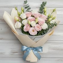 Букет цветов из:  Лизиантусы в Вельяминово