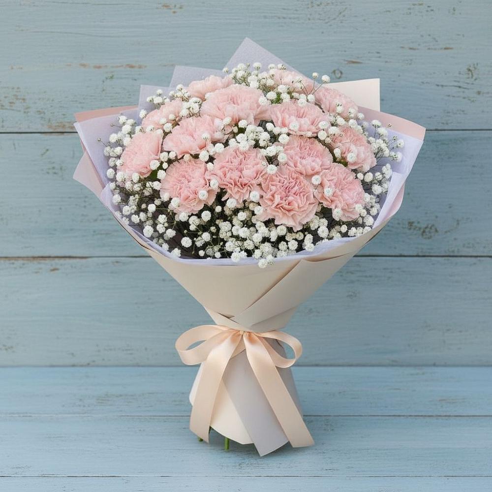 Букет цветов из: Гвоздики в Вельяминово