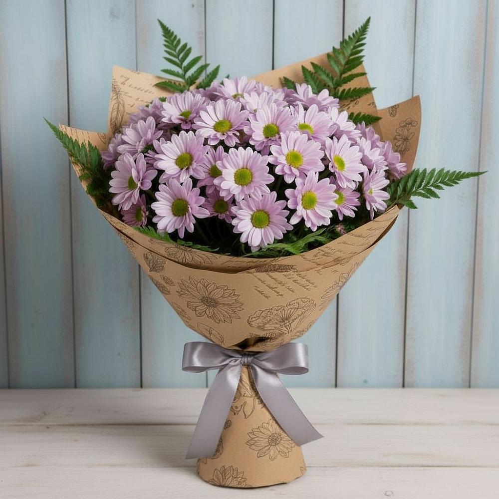 Букет цветов из: Хризантемы в Вельяминово