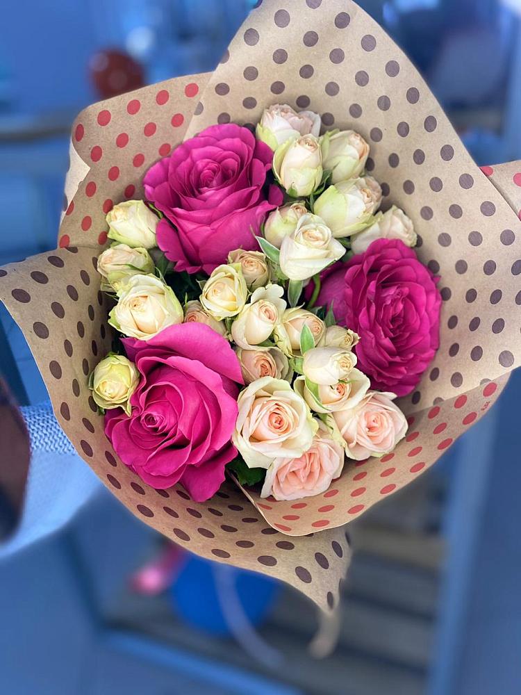 Букет цветов из: Розы в Вельяминово