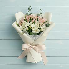 Букет цветов из:  Альстромерии #REPLACE_PRED# Вельяминово