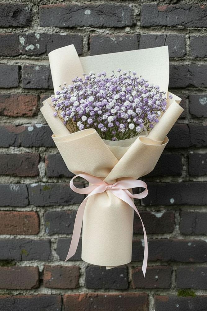 Букет цветов из: Гипсофила в Вельяминово