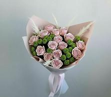 Букет цветов из:  Розы и Хризантемы в Вельяминово