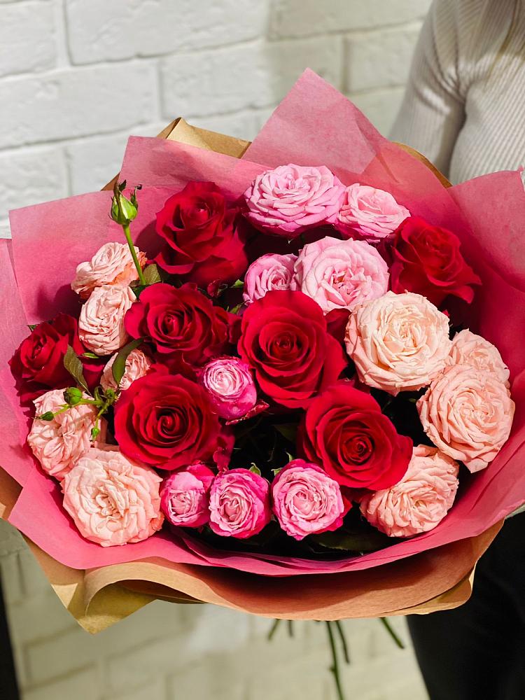 Букет цветов из: Розы в Вельяминово