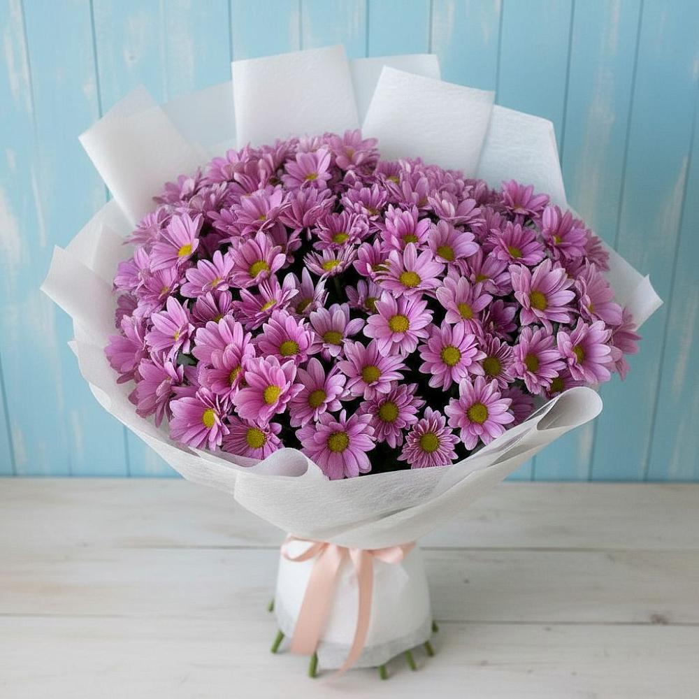 Букет цветов из: Хризантемы в Вельяминово