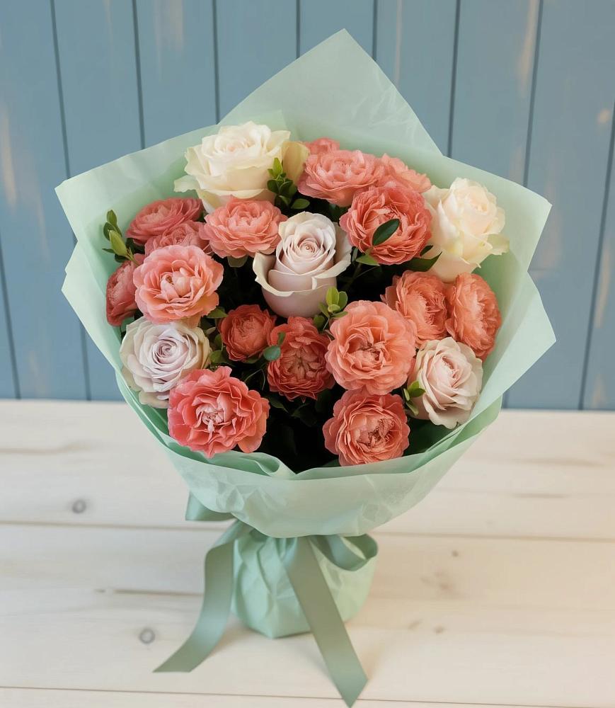 Букет цветов из: Розы в Вельяминово