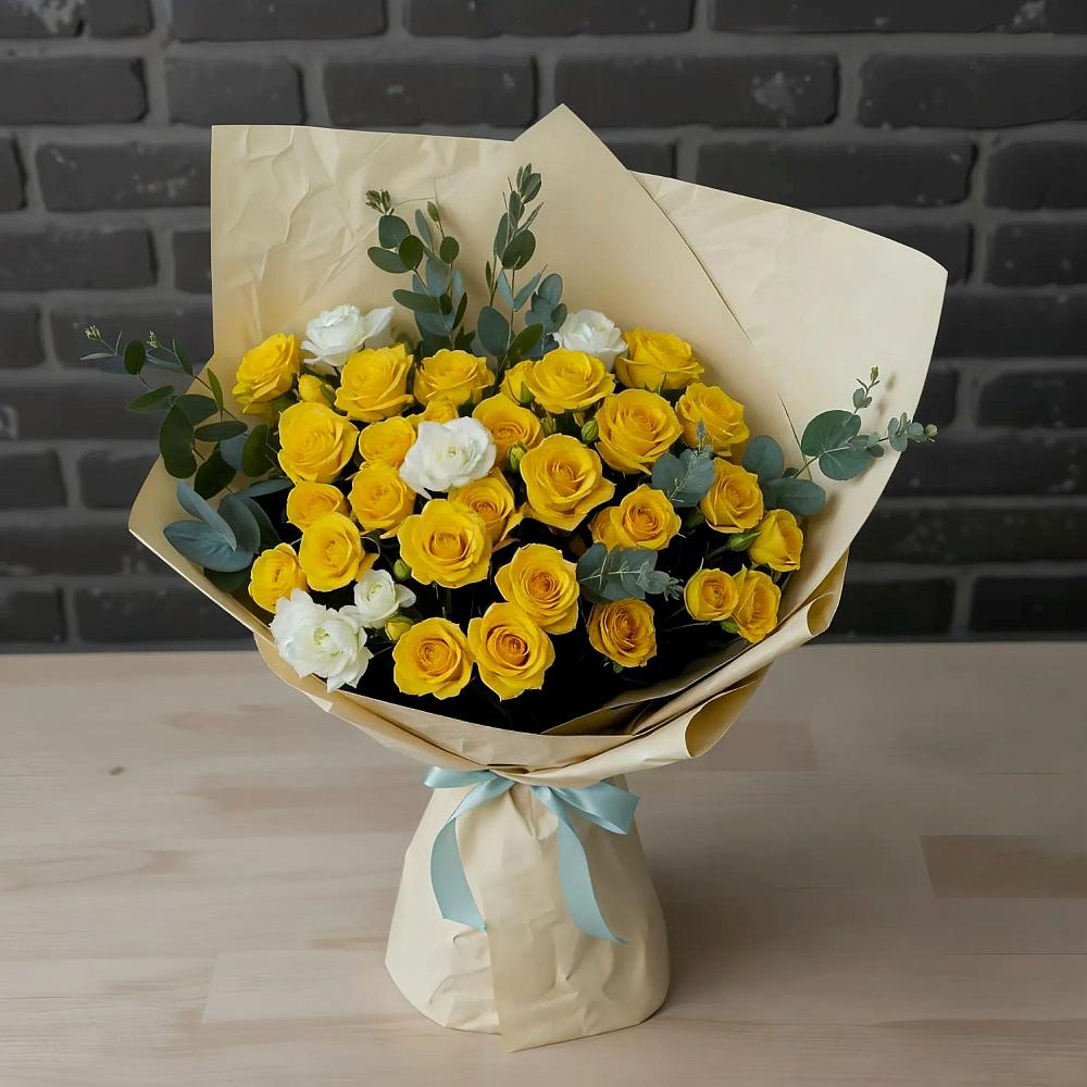 Букет цветов из: Розы в Вельяминово