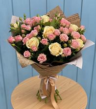 Букет цветов из:  Розы в Вельяминово