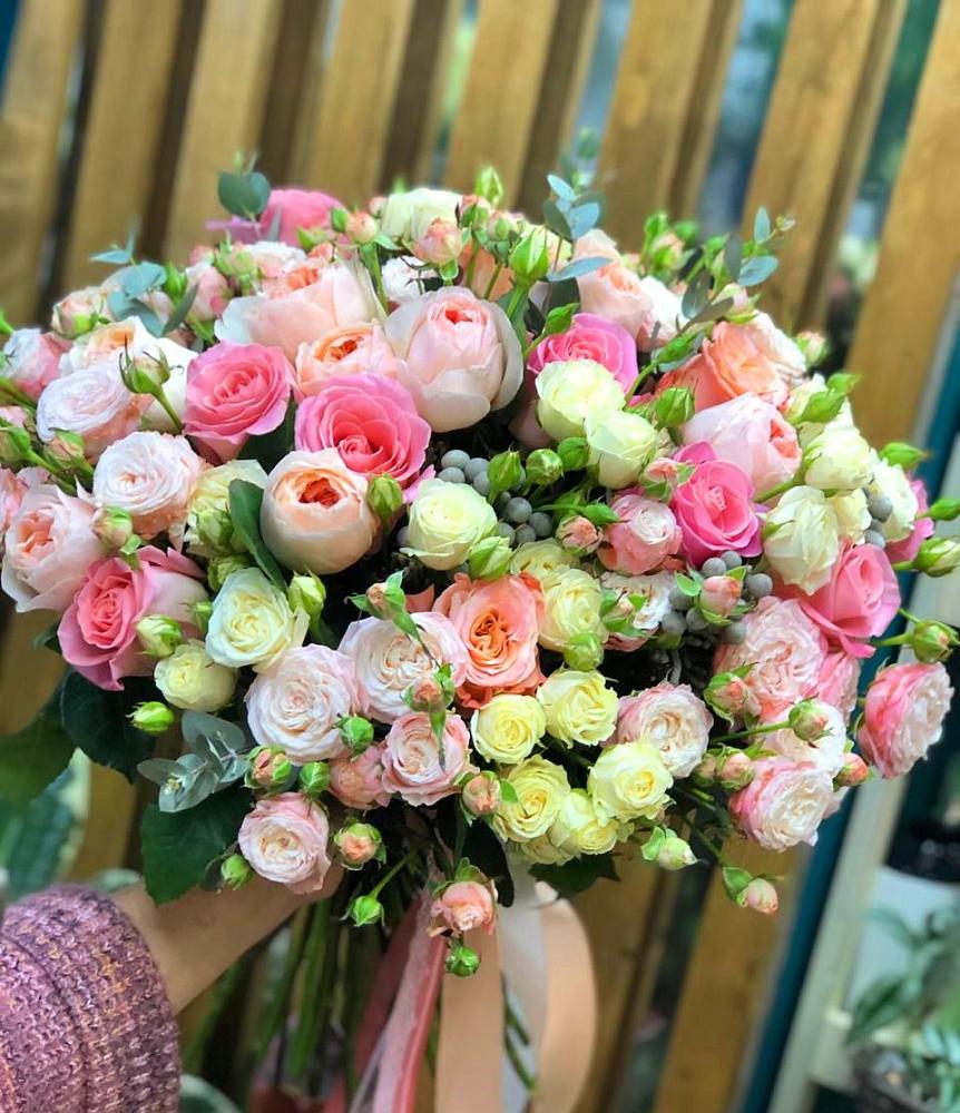 Букет цветов из: Розы в Вельяминово