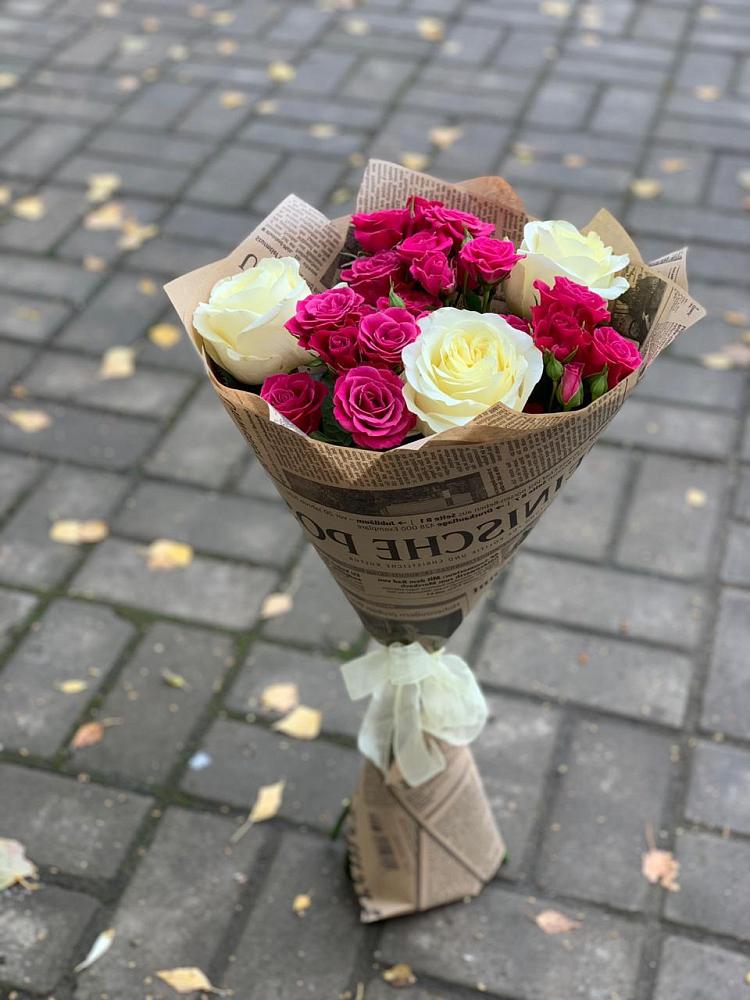 Букет цветов из: Розы в Вельяминово