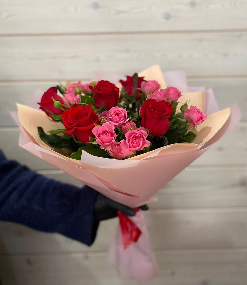 Букет цветов из: Розы в Вельяминово