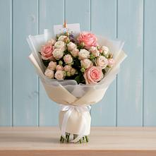 Букет цветов из:  Розы в Вельяминово