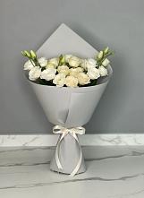 Букет цветов из:  Розы и Лизиантусы в Вельяминово